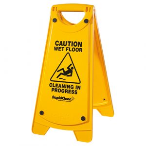 Non-Slip 'A' Frame Caution Wet Floor Sign