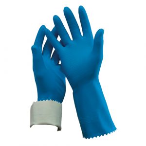 Flock Lined Rubber Gloves