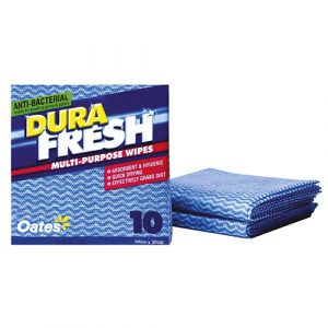 DuraFresh Antibacterial Multi-purpose Wipes - 10 Pack