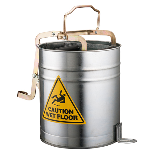 Metal Wringer Bucket with Castors - 15L