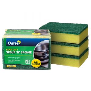 DuraFresh Antibacterial Scour 'N' Sponge - 3 Pack