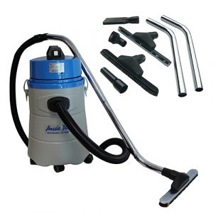 Aussie Pumps 30L wet-dry industrial vac with 40mm accessories