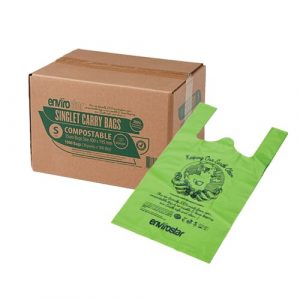 Compostable Singlet Bags 37um Small
