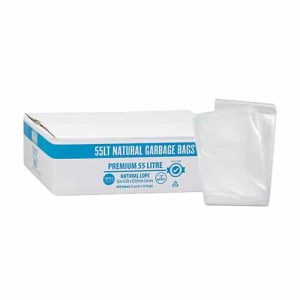 55L Premium Bin Liner - Clear