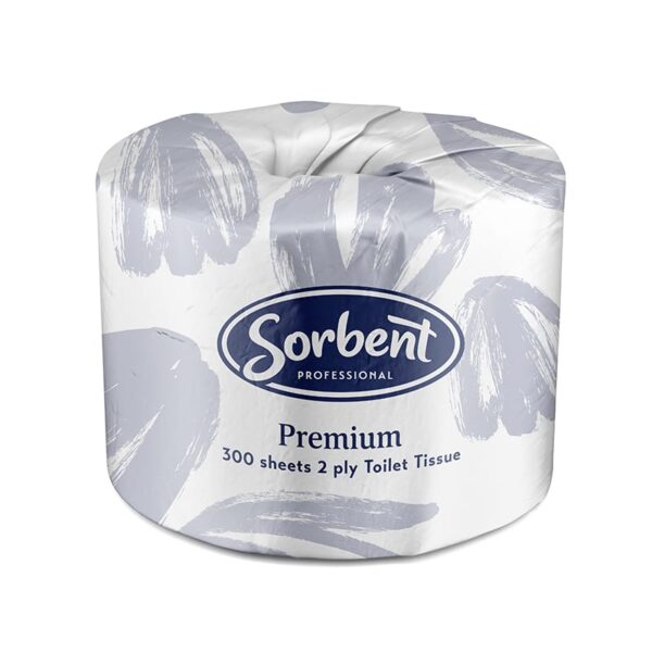 Sorbent Professional 25002 Premium Toilet Tissue 2ply 300 Sheets